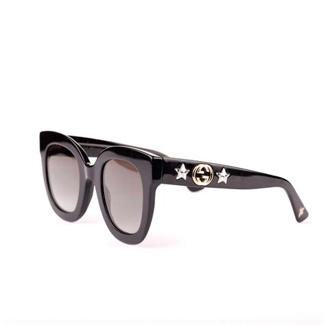 gucci glasses with stars on side|Gucci sunglasses sale or clearance.